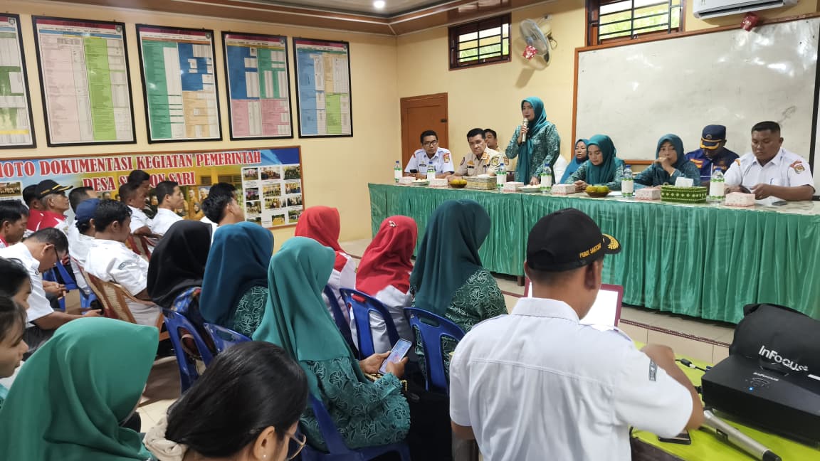 KUNJUNGAN PEMBINAAN KETUA TP PKK KABUPATEN ASAHAN DALAM RANGKA PERSIAPAN LOMBA LINGKUNGAN BERSIH DAN SEHAT (LBS) TINGKAT PROVINSI SUMATERA UTARA TAHUN 2026 DI DESA SENGON SARI